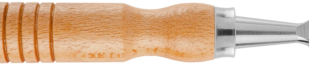 Dłuto Kaltas 10 mm, CrV, medinė rankena