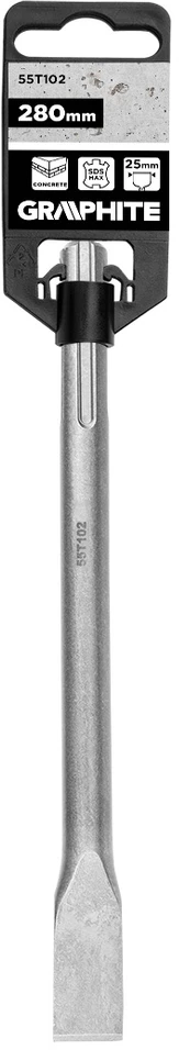 Dłuto SDS Max plokščias kaltas 25 x 18 x 280 mm