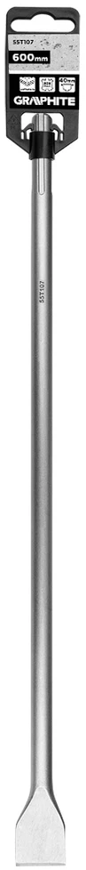 Dłuto SDS Max plokščias kastuvo formos kaltas 40 x 18 x 600 mm
