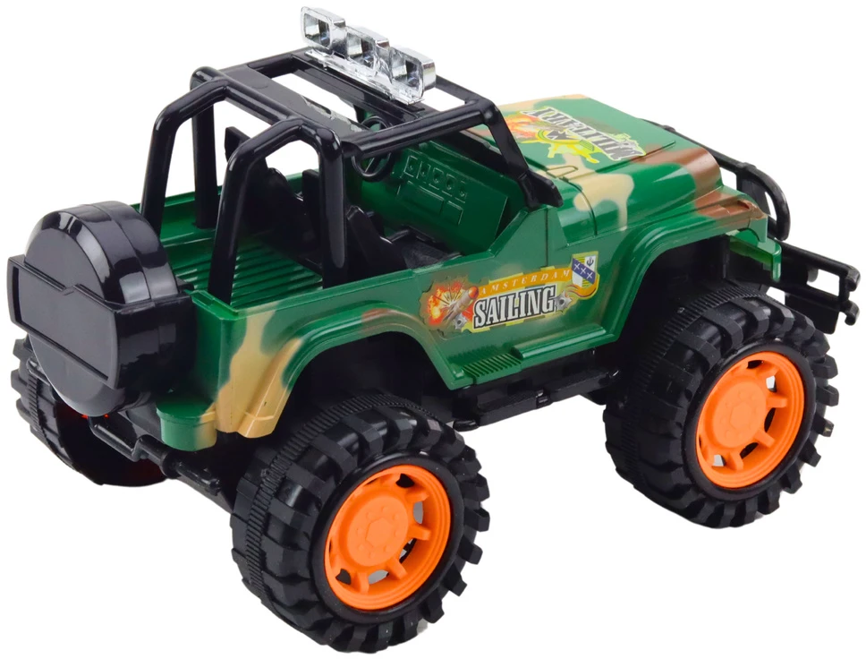 Lean Toys Karinis OFF-ROAD visureigis