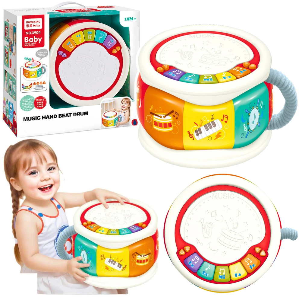 Lean Toys Interaktyvus muzikinis būgnelis