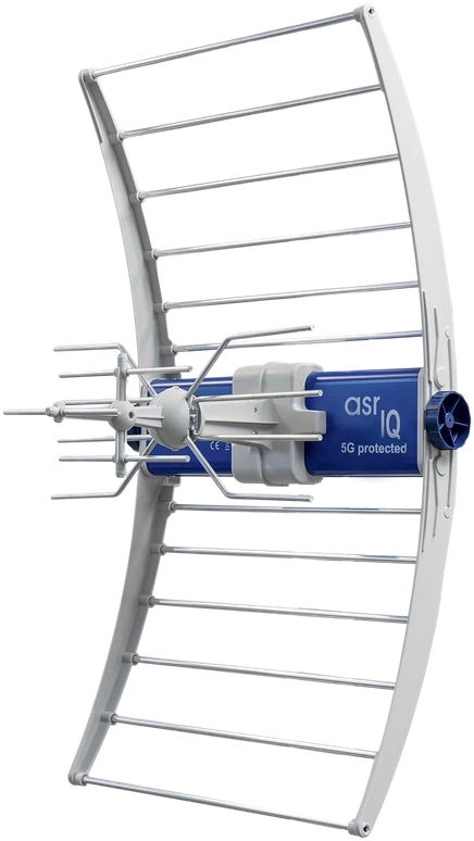DVB-T/T2 ASR IQ 5G 700 PROTECTED 2023 TV antena su ZZA-7 Telkom Telmor maitinimo šaltiniu