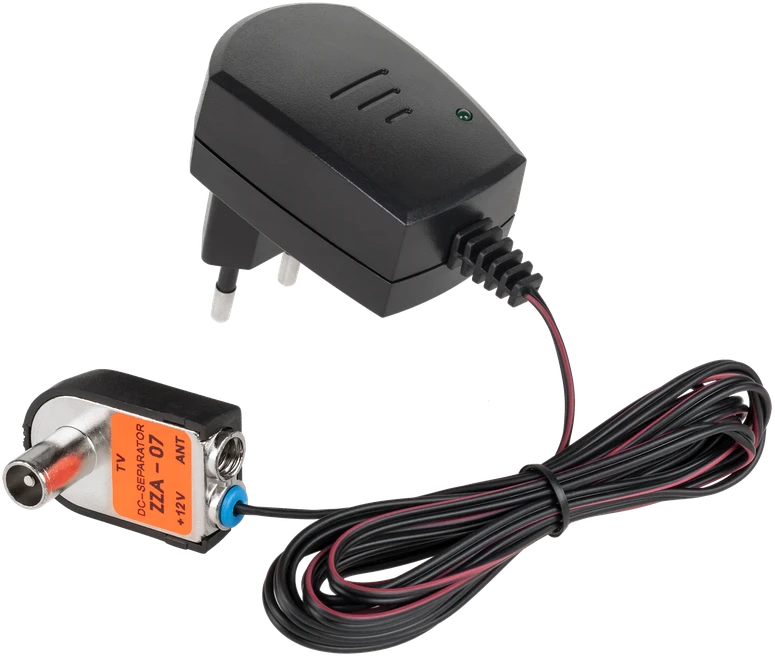 DVB-T/T2 ASR IQ 5G 700 PROTECTED 2023 TV antena su ZZA-7 Telkom Telmor maitinimo šaltiniu