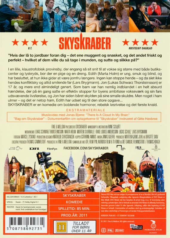DVD „Dangoraižis“ – penkių žvaigždučių kino patirtis, režisuota Rune Schjøtt