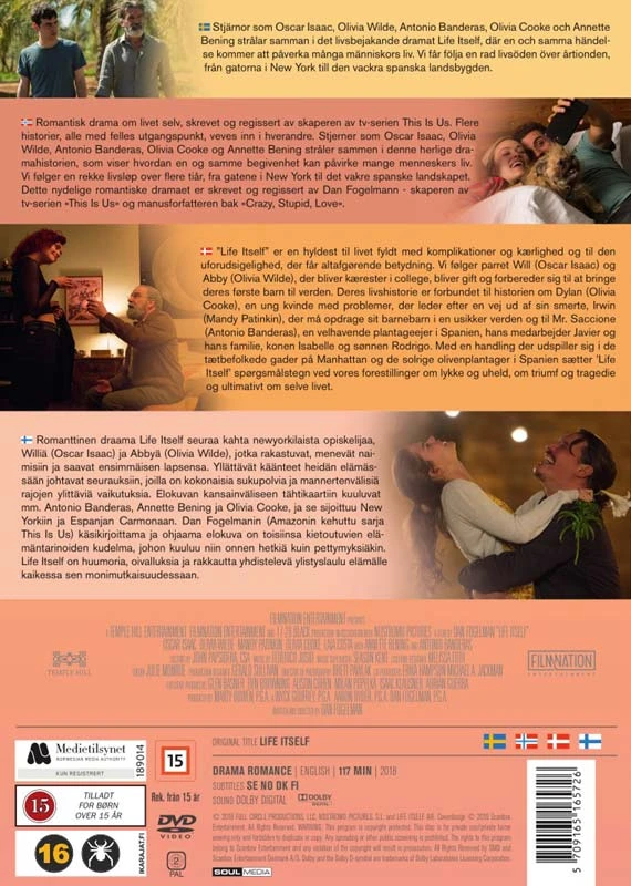 DVD „Pats gyvenimas“ (Oscar Isaac)