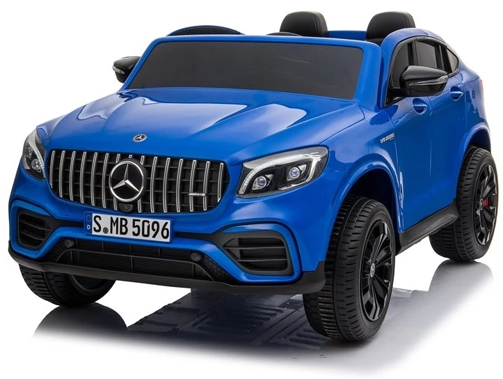 Lean Toys Akumuliatorinis automobilis vaikams „Mercedes GLC 63S“, mėlynos spalvos
