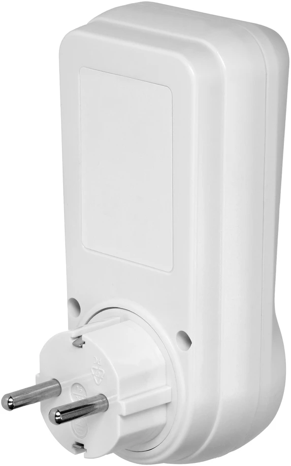 Orno Dwutaryfowy Dviejų tarifų vatmetras, energijos skaičiuoklė su LCD ekranu, 2 atskiri tarifai, vidinė baterija, 16A 230V, „Schuko“ versija