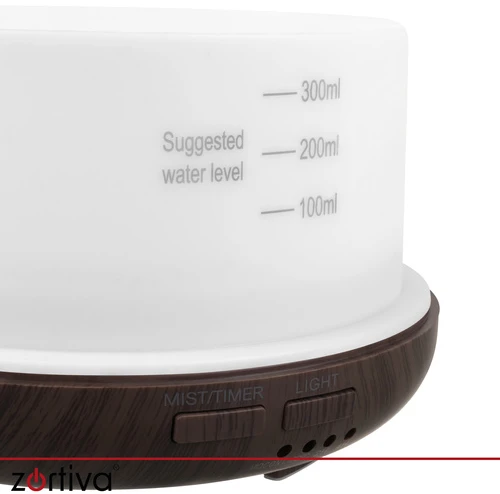 Aroma diffuser - LED humidifier with remote control Zortiva
