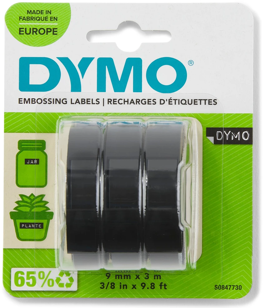 DYMO 3D label tapes etikečių juostelė