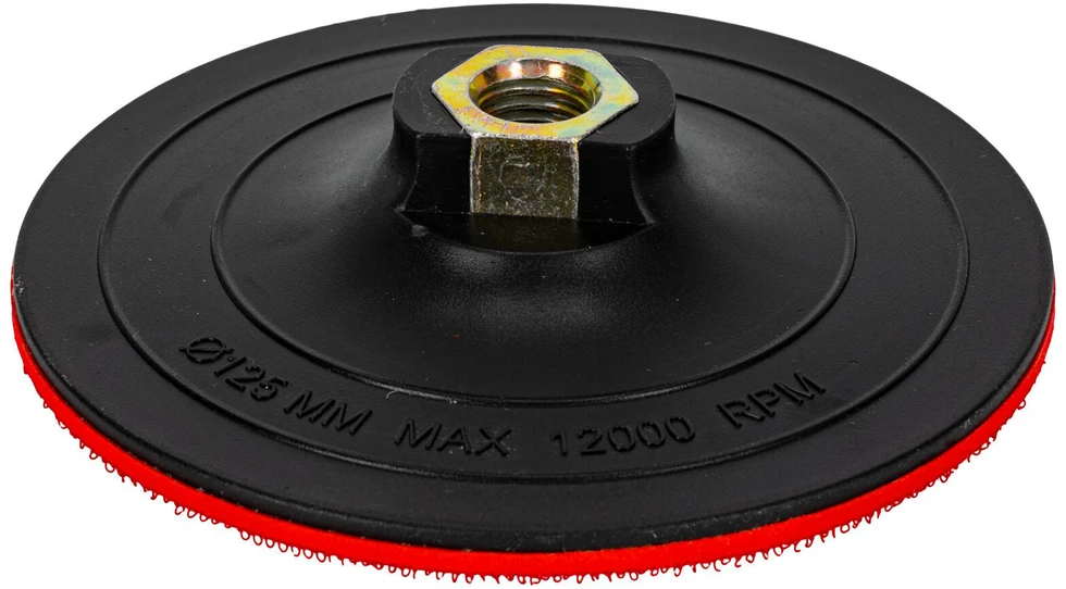 Dysk Przystawka Guminis šlifavimo diskas, 125 mm, elastingas