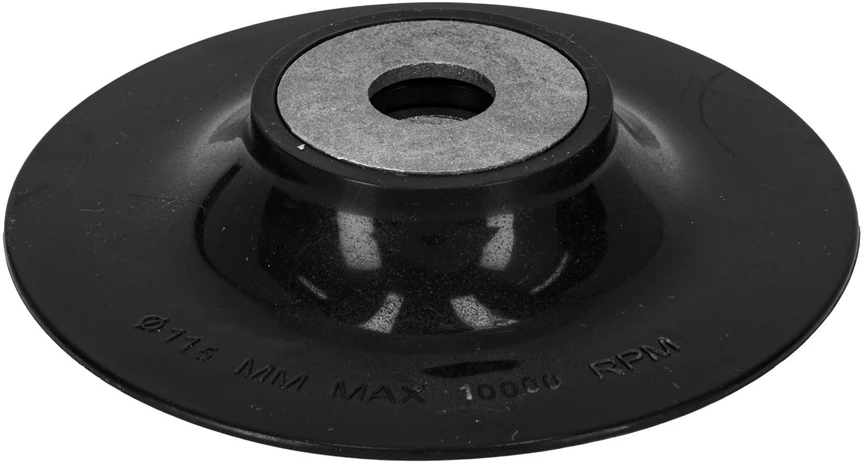 Dysk Przystawka Disko tvirtinimas pluošto abrazyviniam diskui, 115 mm skersmuo, gw.m14 proline