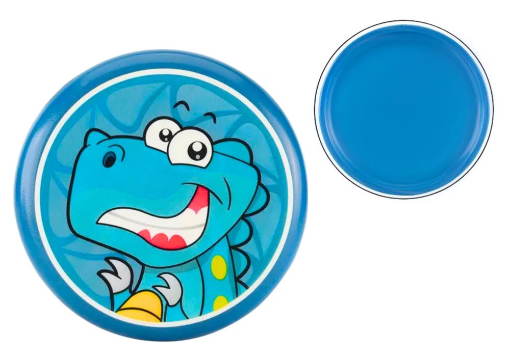 Lean Toys Minkštas skraidantis diskas su dinozauru, 20 cm