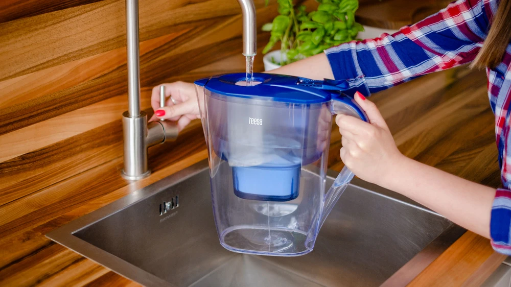 Teesa Filtro ąsotis 2.6 L mėlynas
