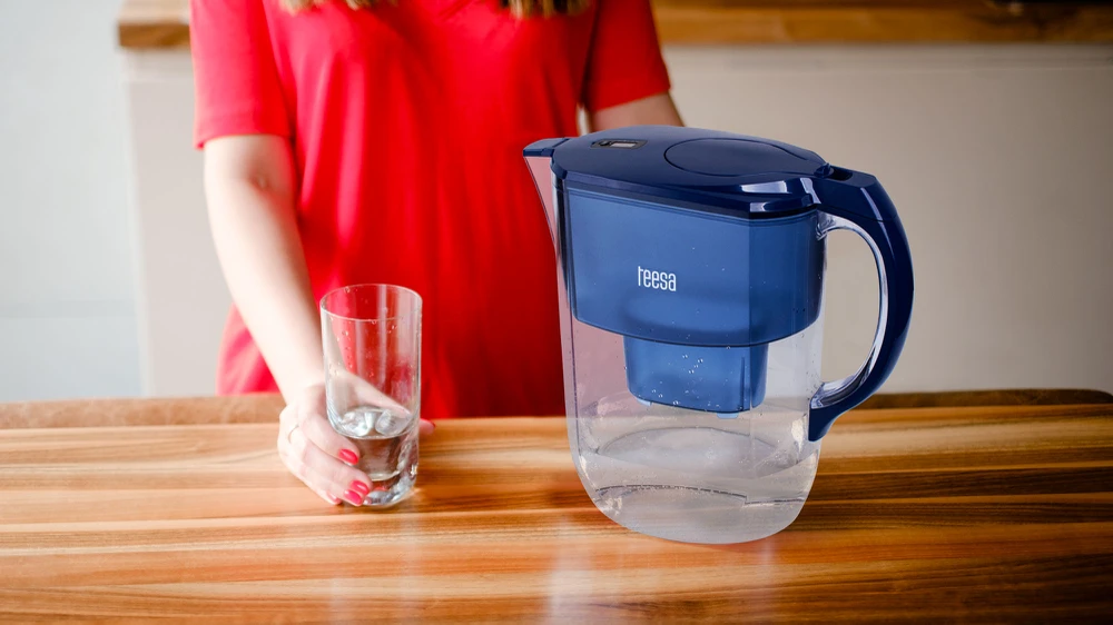 Teesa 3.8 l mėlynas filtro ąsotis