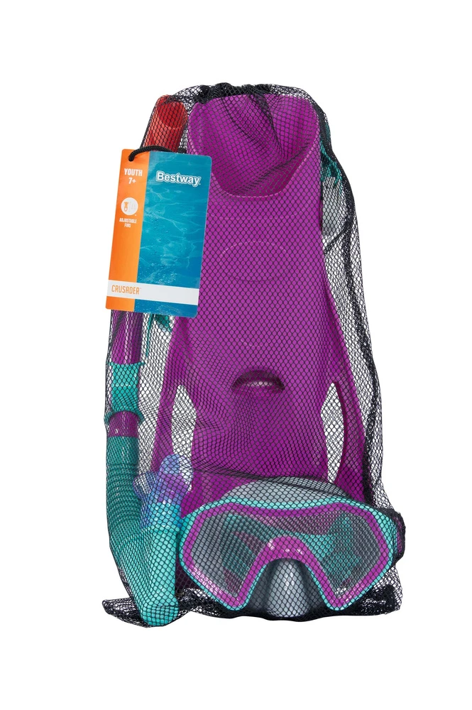 Nardymo komplektas BESTWAY CRUSADER SNORKEL 25046