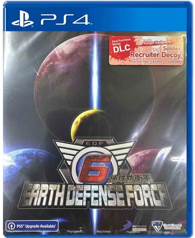 Earth Žemės gynybos pajėgos 6 (PlayStation 4)