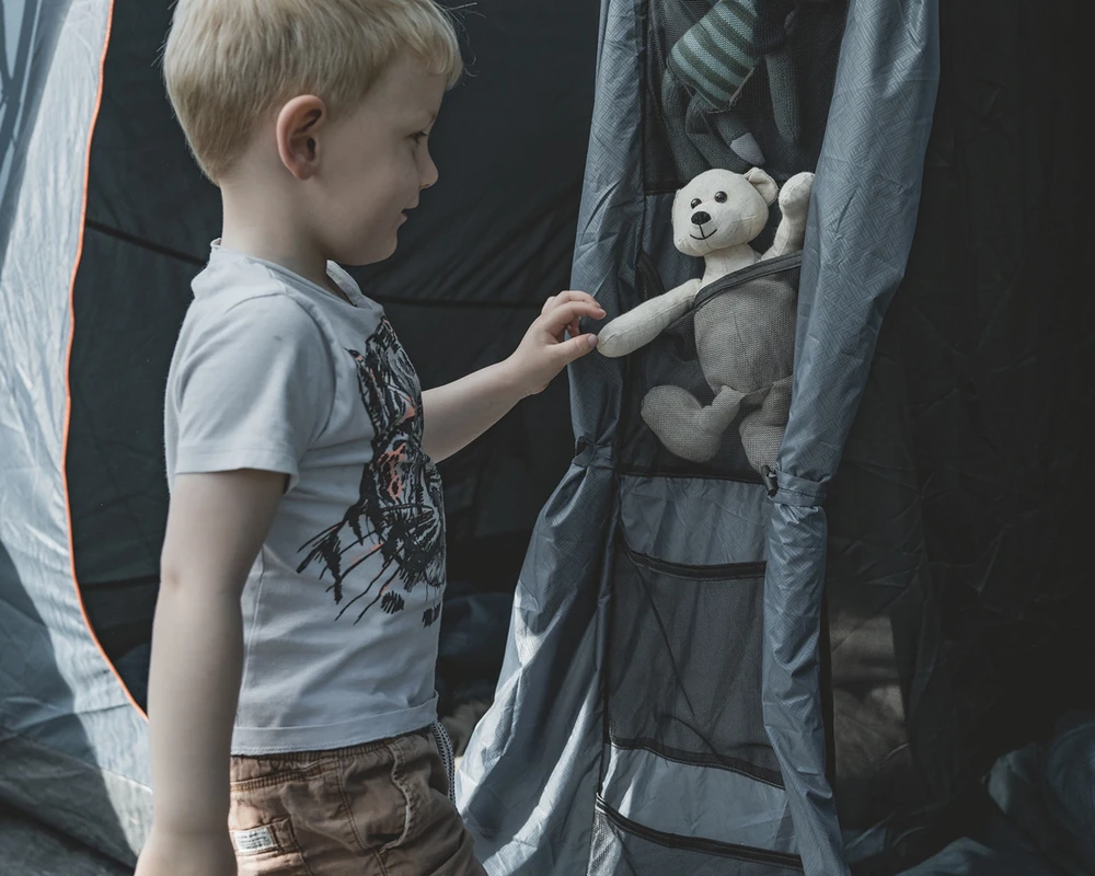 Easy Camp Lengva stovyklos palapinė | Skarvanas 4 | 4 asmenys | Mėlyna