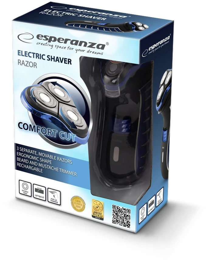 ESPERANZA EBG002B RAZOR - Elektrinisskustuvas