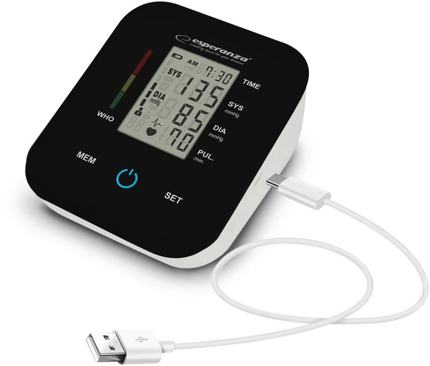 Kraujospūdžio matuoklis Esperanza ECB006 upper arm blood pressure monitorius