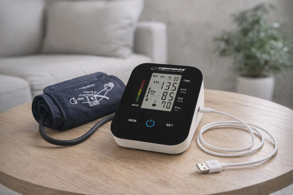 Kraujospūdžio matuoklis Esperanza ECB006 upper arm blood pressure monitorius