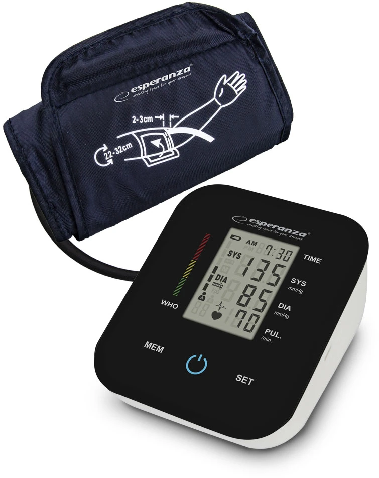 Kraujospūdžio matuoklis Esperanza ECB006 upper arm blood pressure monitorius