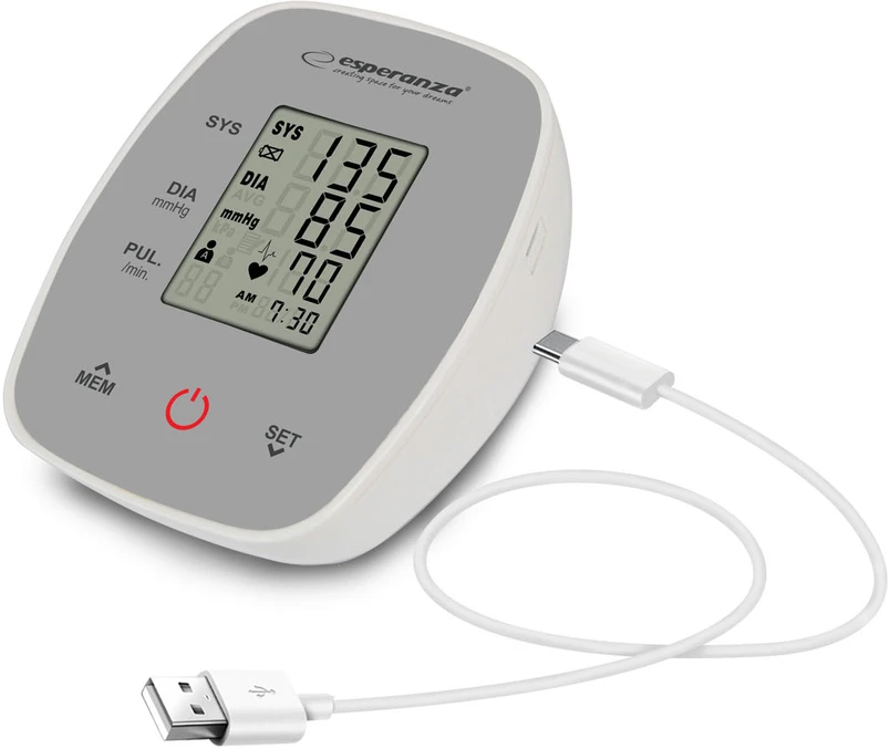 Kraujospūdžio matuoklis Esperanza ECB007 upper arm blood pressure monitorius