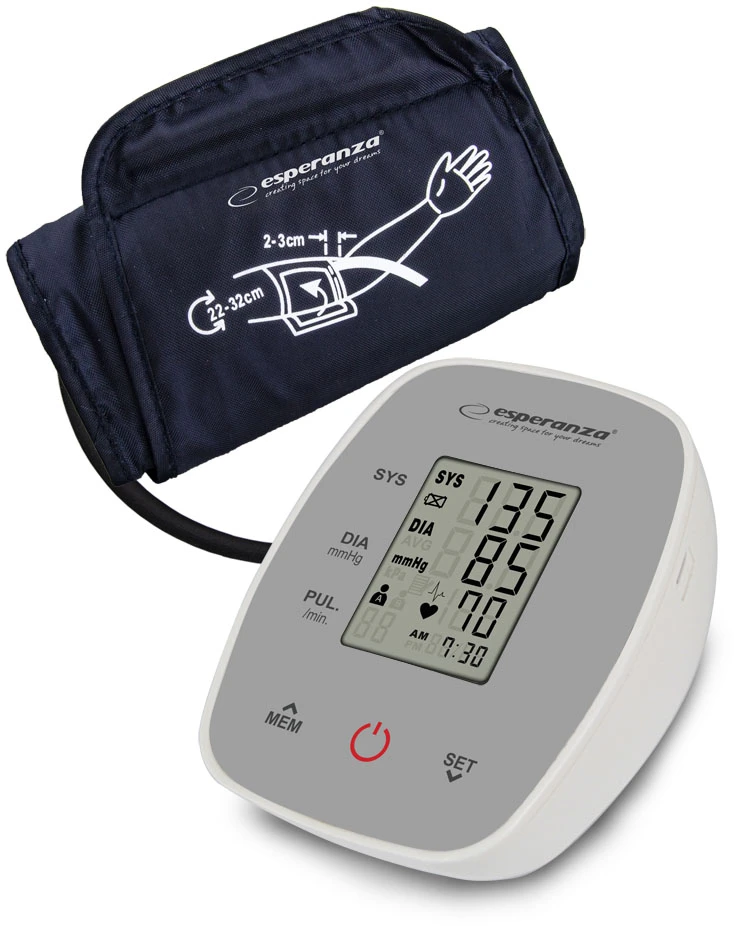 Kraujospūdžio matuoklis Esperanza ECB007 upper arm blood pressure monitorius