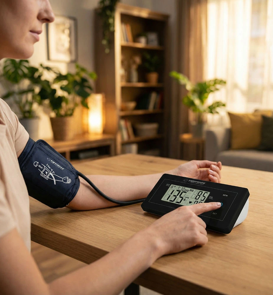 Kraujospūdžio matuoklis Esperanza ECB008 upper arm blood pressure monitorius