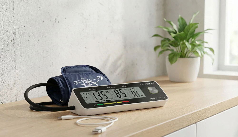 Kraujospūdžio matuoklis Esperanza ECB009 upper arm blood pressure monitorius