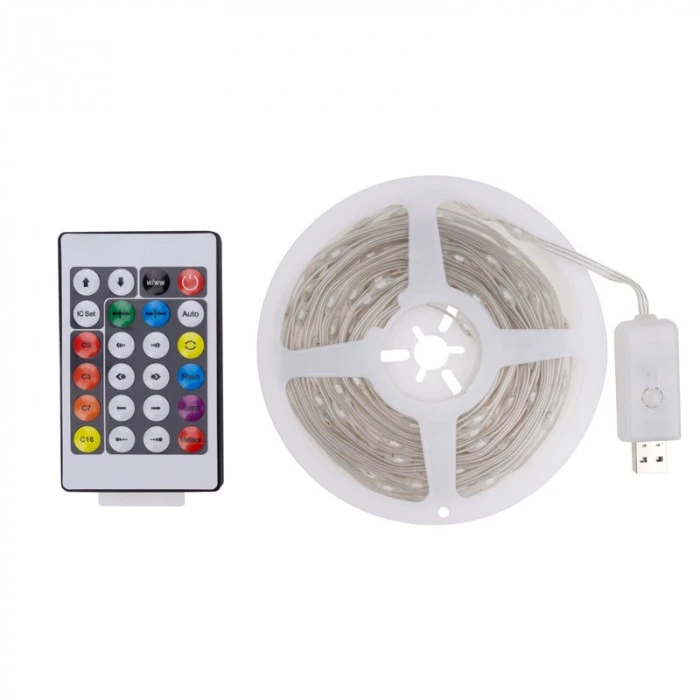 Eco Light Stebuklingos lemputės 1 mln. spalvų 200 LED 10 m DC5V