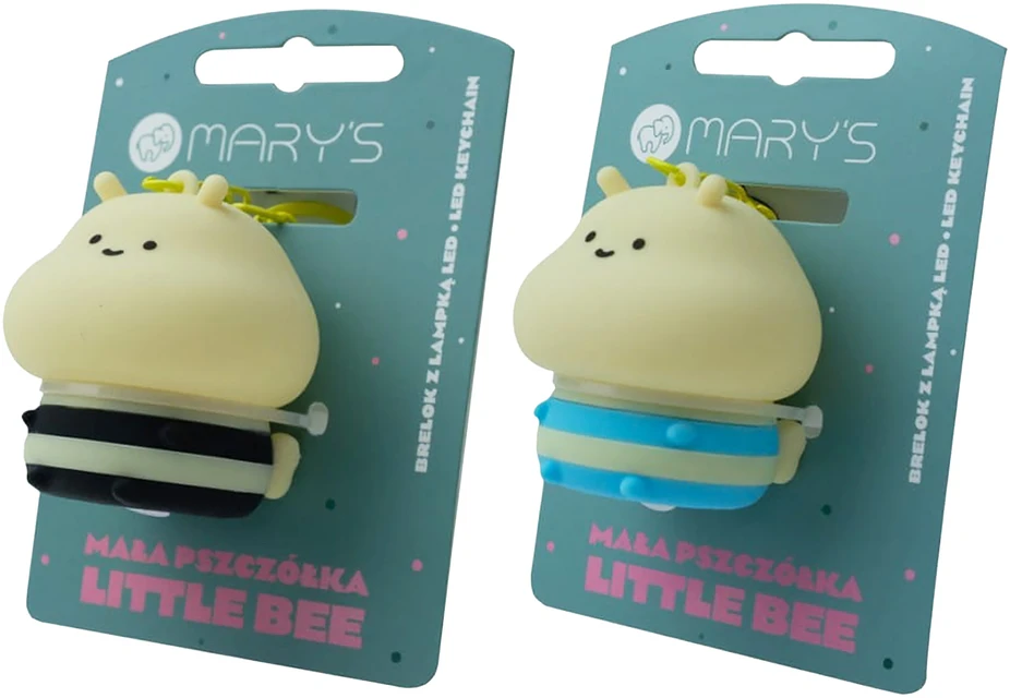 Eco Light Mary’s breloczek su lampką led mała pszczółka