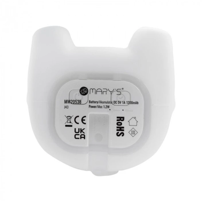 Eco Light Mary’s naktinė lemputė LED karvutė mėlyna