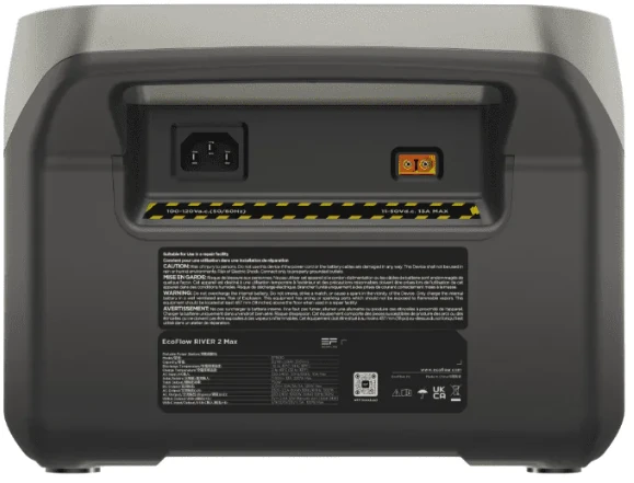 EcoFlow RIVER 2 Max nešiojamoji maitinimo stotis, 512Wh, 500W, X-Boost, EPS