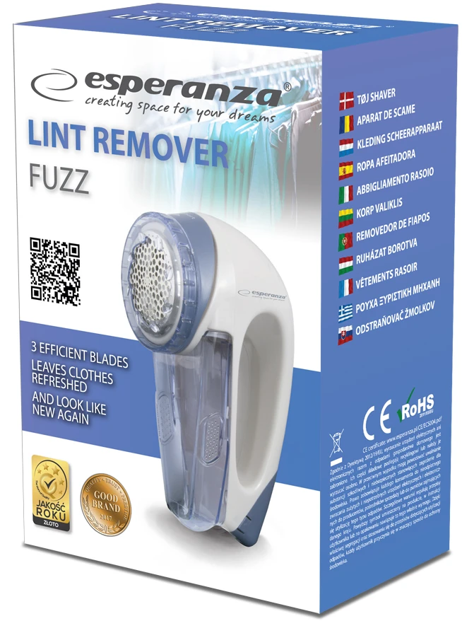 Pūkų rinkiklis Esperanza FUZZ ECS007