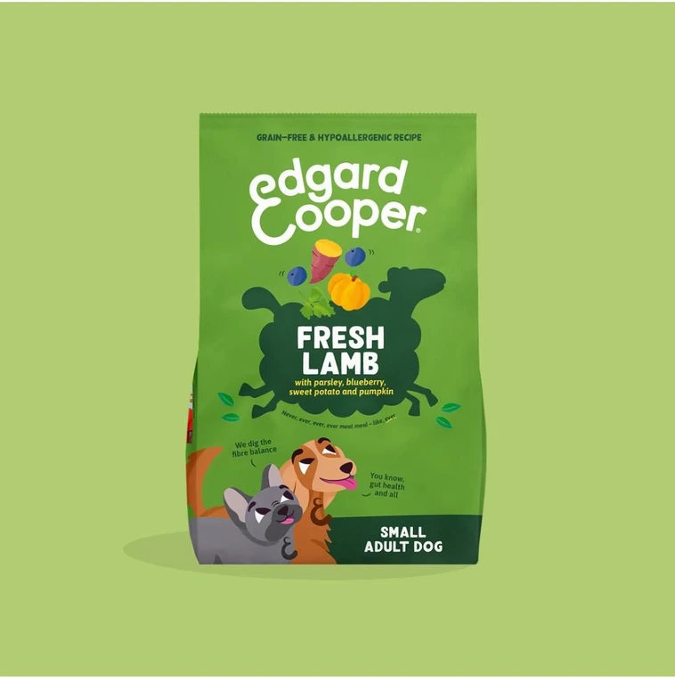 Edgard Cooper šviežiai žole šertų suaugusių ėrienų pašaras 3kg