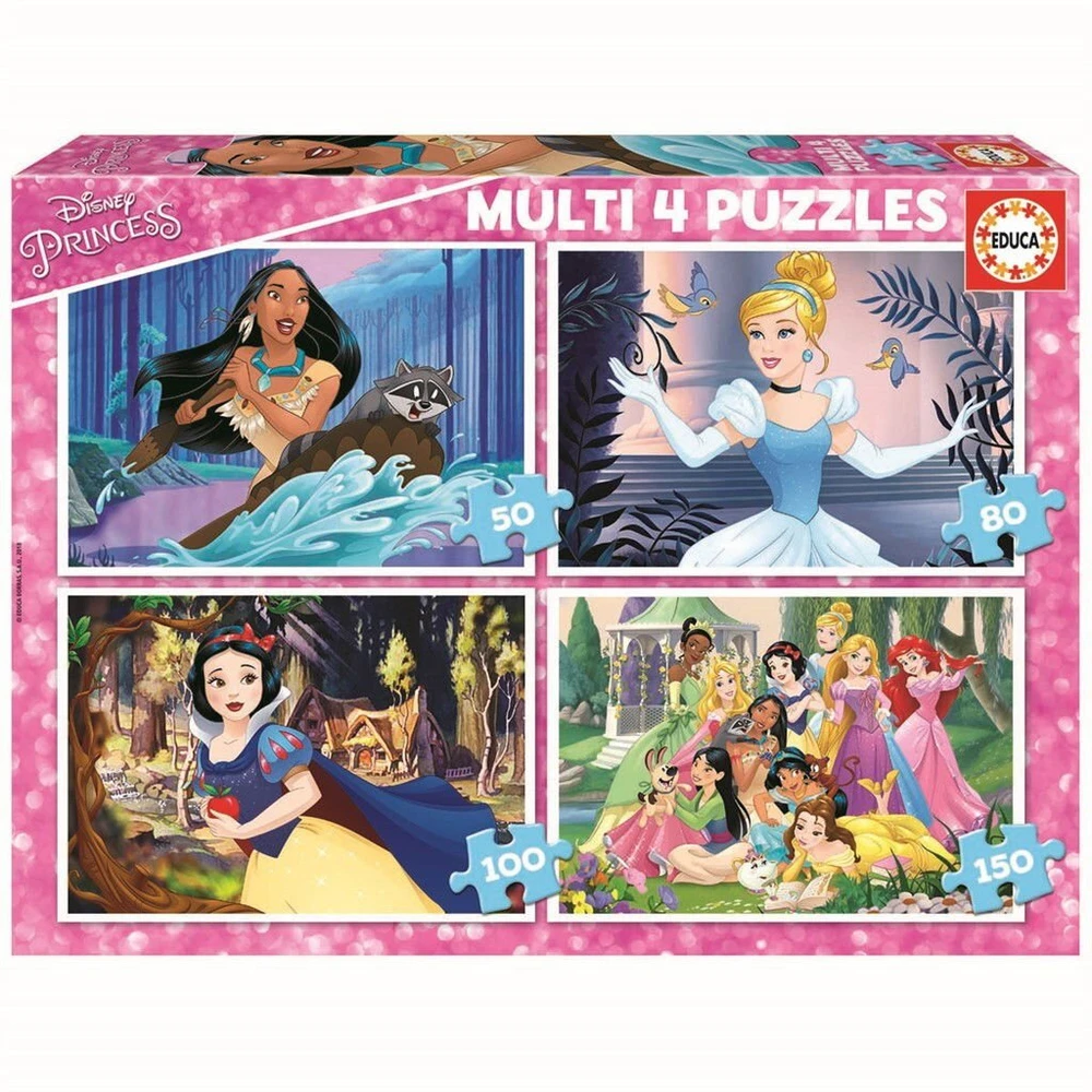 Educa dėlionė 380 vnt. - Disney Princesės