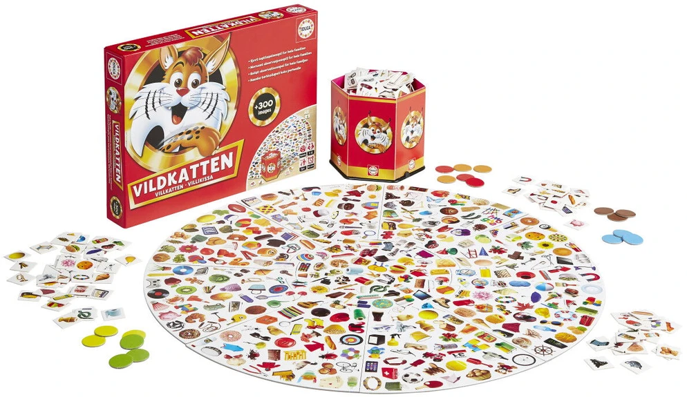 Educa - Vildkatten - 300 (danų k.) (016438)