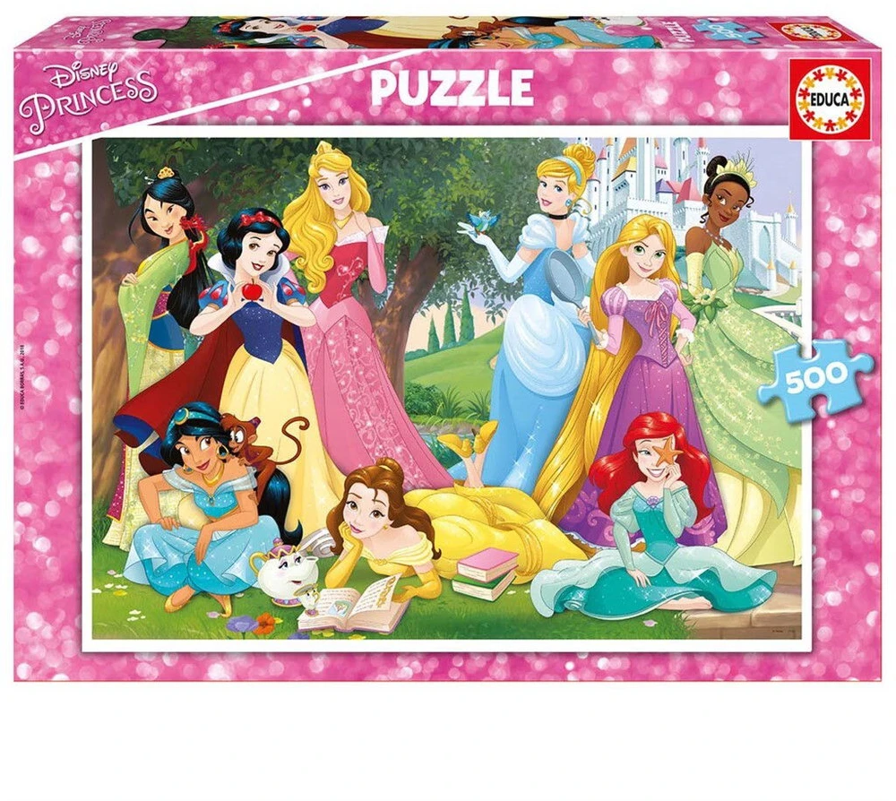 Educa dėlionė 500 vnt. - Disney princesės
