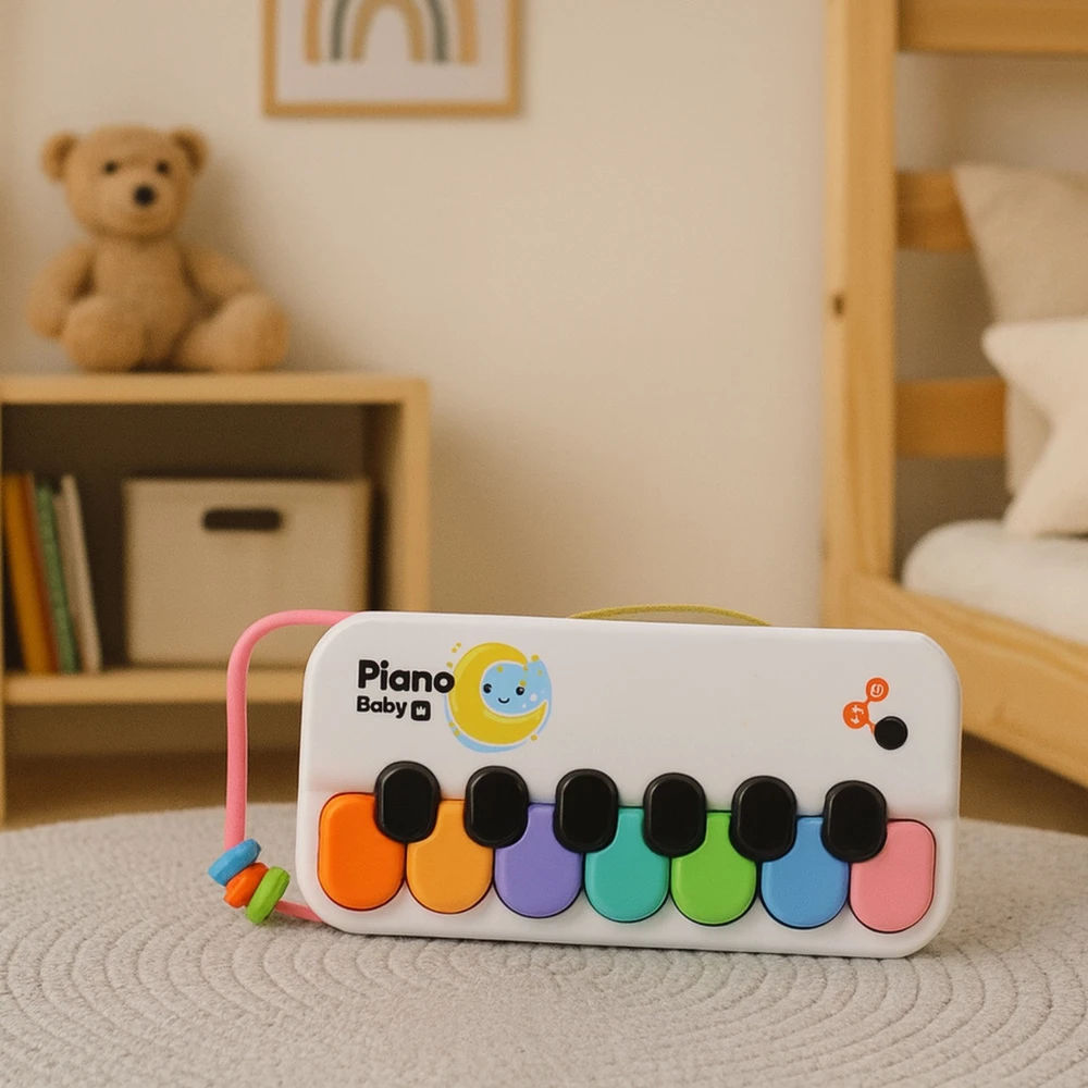 Lean Toys Vaikiškas muzikinis pianinas 25x10.5x3.5 cm