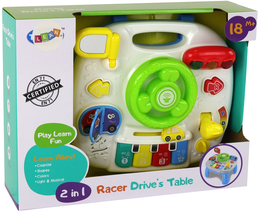 Edukacinis interaktyvus stalas Lean Toys, 24,5x22,5x16 cm