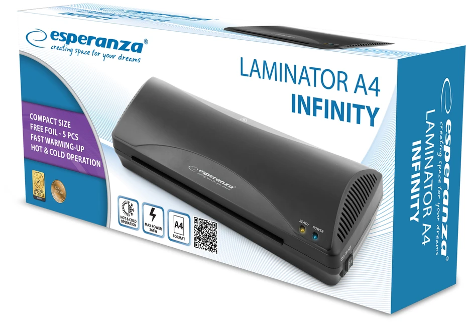 Laminavimo aparatas INFINITY EFL001 Esperanza