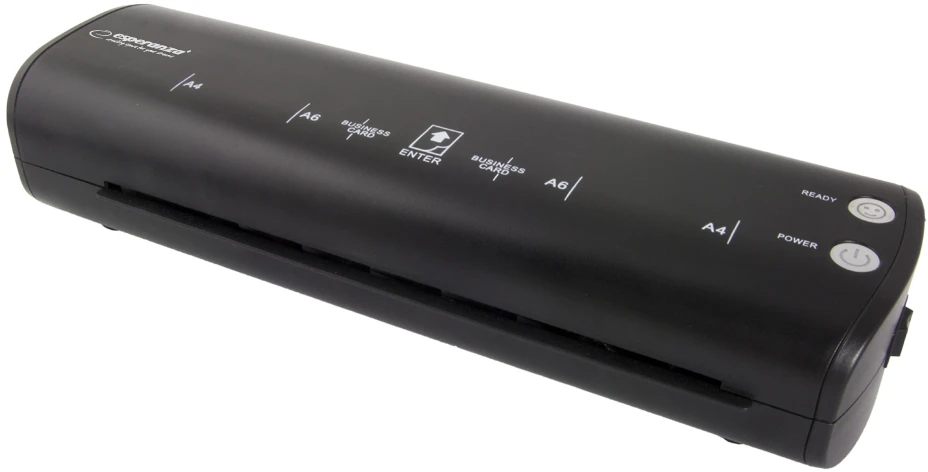 Laminatorius - Esperanza EFL004 A4 Karštas ir Šaltas 250 mm/min 125 µm Juodas