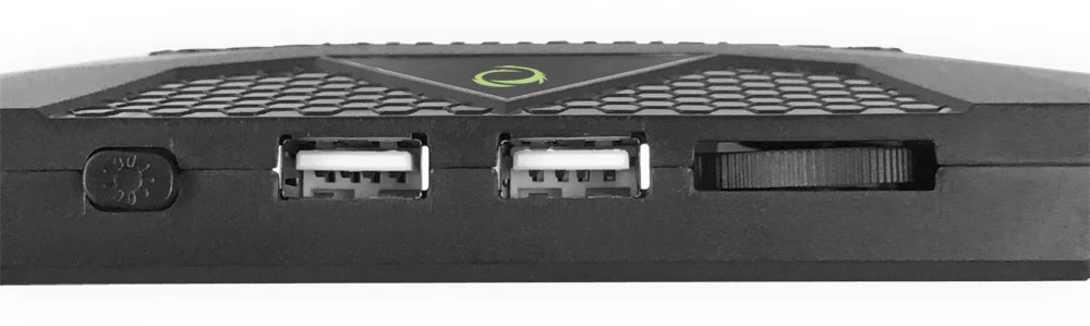 Nešiojamojo Kompiuterio Aušinimo Stovas - Esperanza EGC107 2600 RPM, Juodas