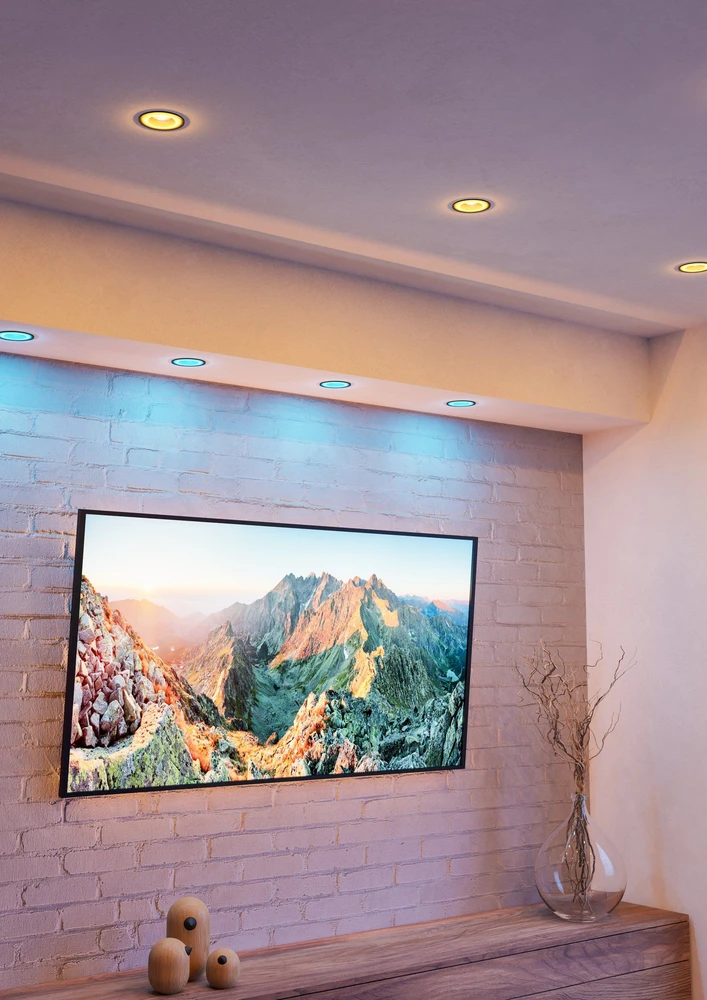 EGLO - 3 GU10 išmaniųjų lempučių ir nuotolinio valdymo pulto rinkinys - RGB + reguliuojama balta spalva - Zigbee ir Bluetooth