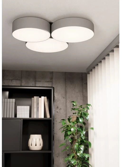 „Eglo“ – „Barbano-Z“ išmanusis lubinis šviestuvas – RGB, reguliuojamo baltumo ir „Zigbee“ / „Bluetooth“ (60,5 x 56 cm)