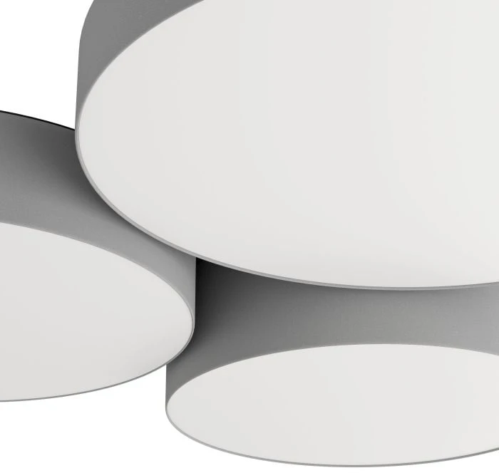 „Eglo“ – „Barbano-Z“ išmanusis lubinis šviestuvas – RGB, reguliuojamo baltumo ir „Zigbee“ / „Bluetooth“ (60,5 x 56 cm)