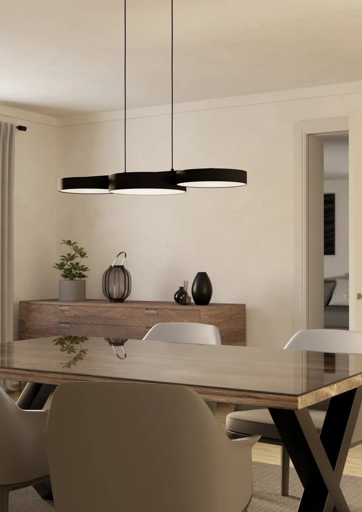 „Eglo“ – „Barbano-Z“ išmanusis pakabinamas šviestuvas – 84,5 cm ilgio, RGB + TW, „Zigbee“ ir „Bluetooth“