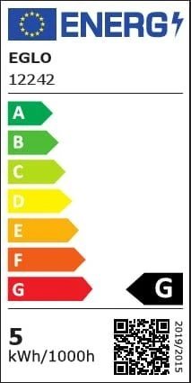 „Eglo“ – E27 ST64 spiralinė geltona – išmanioji lemputė su „Zigbee“ ir „Bluetooth“