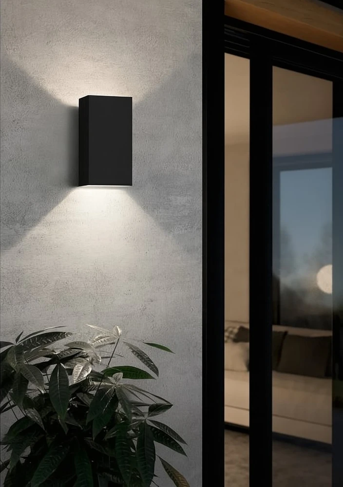 EGLO - Eremitana-Z lauko sieninis šviestuvas - juodas - RGB + TW - Zigbee ir Bluetooth