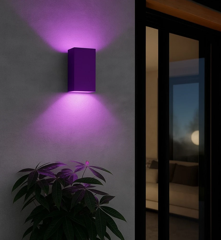 EGLO - Eremitana-Z lauko sieninis šviestuvas - juodas - RGB + TW - Zigbee ir Bluetooth